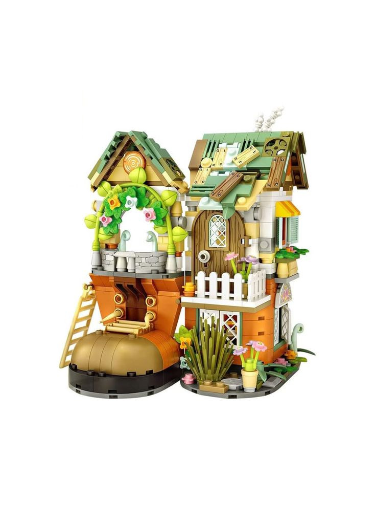 Конструктор Хижина гномів (m437779) LOZ MINI Хижина гномів без фігурок (367065515)