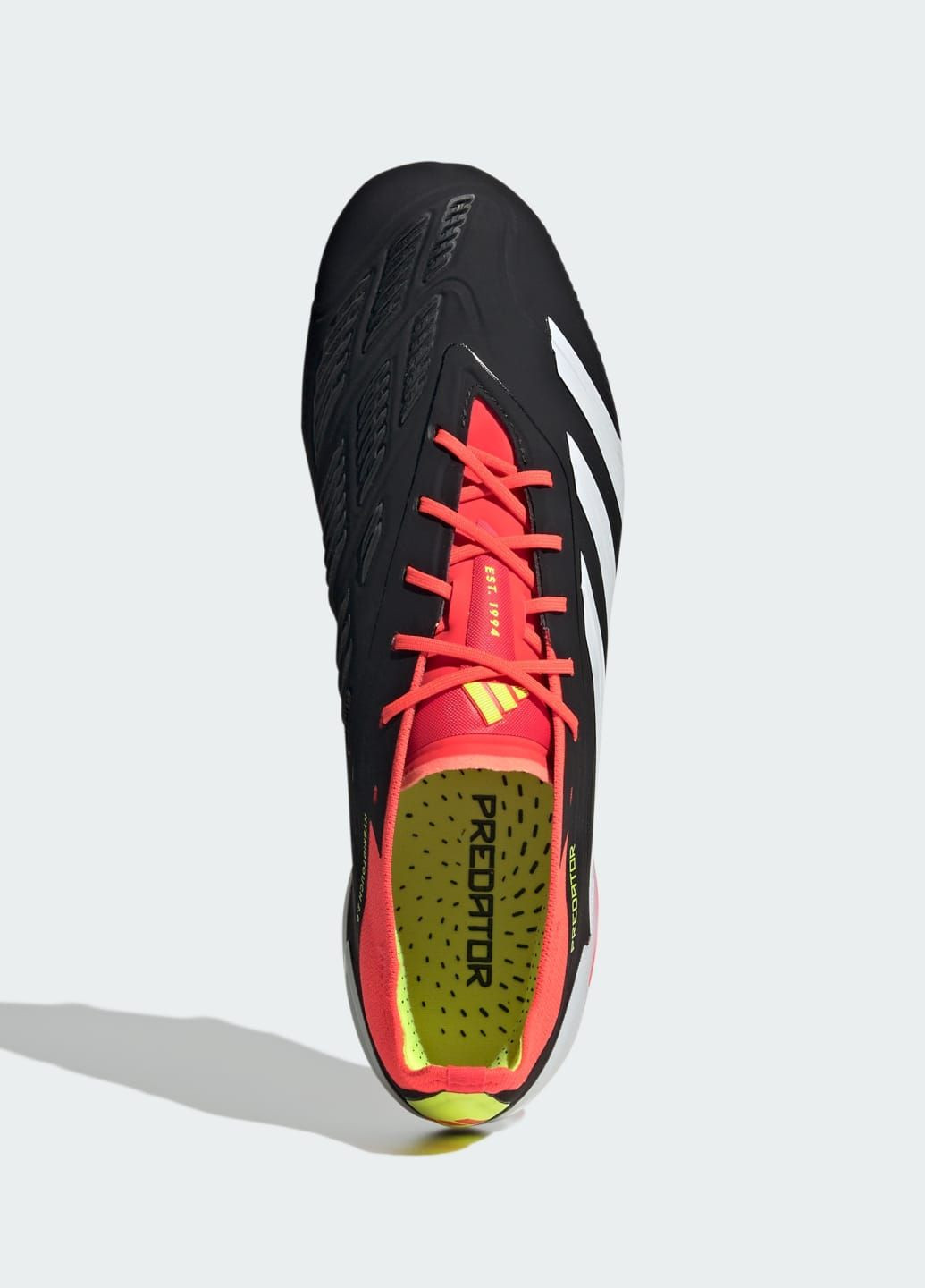 Черные всесезонные футбольные бутсы predator elite l fg adidas
