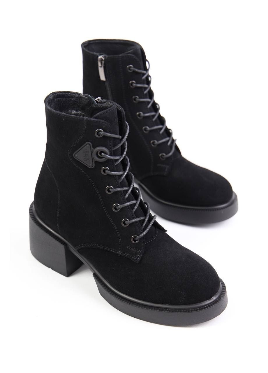 Чорні зимня ботильйони Benito