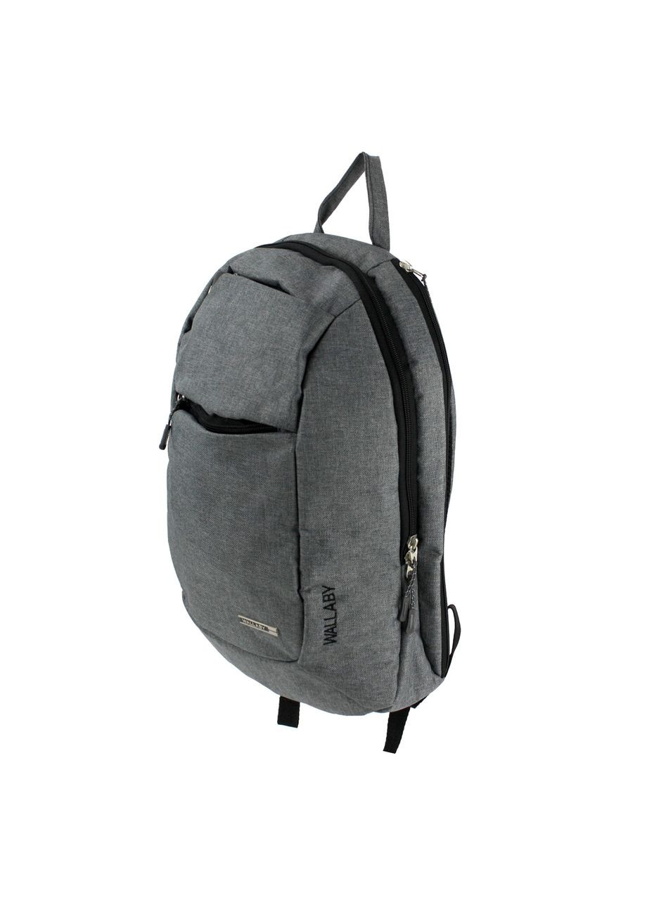Міський рюкзак з відділенням для ноутбука 150 сірий Wallaby (269994711)