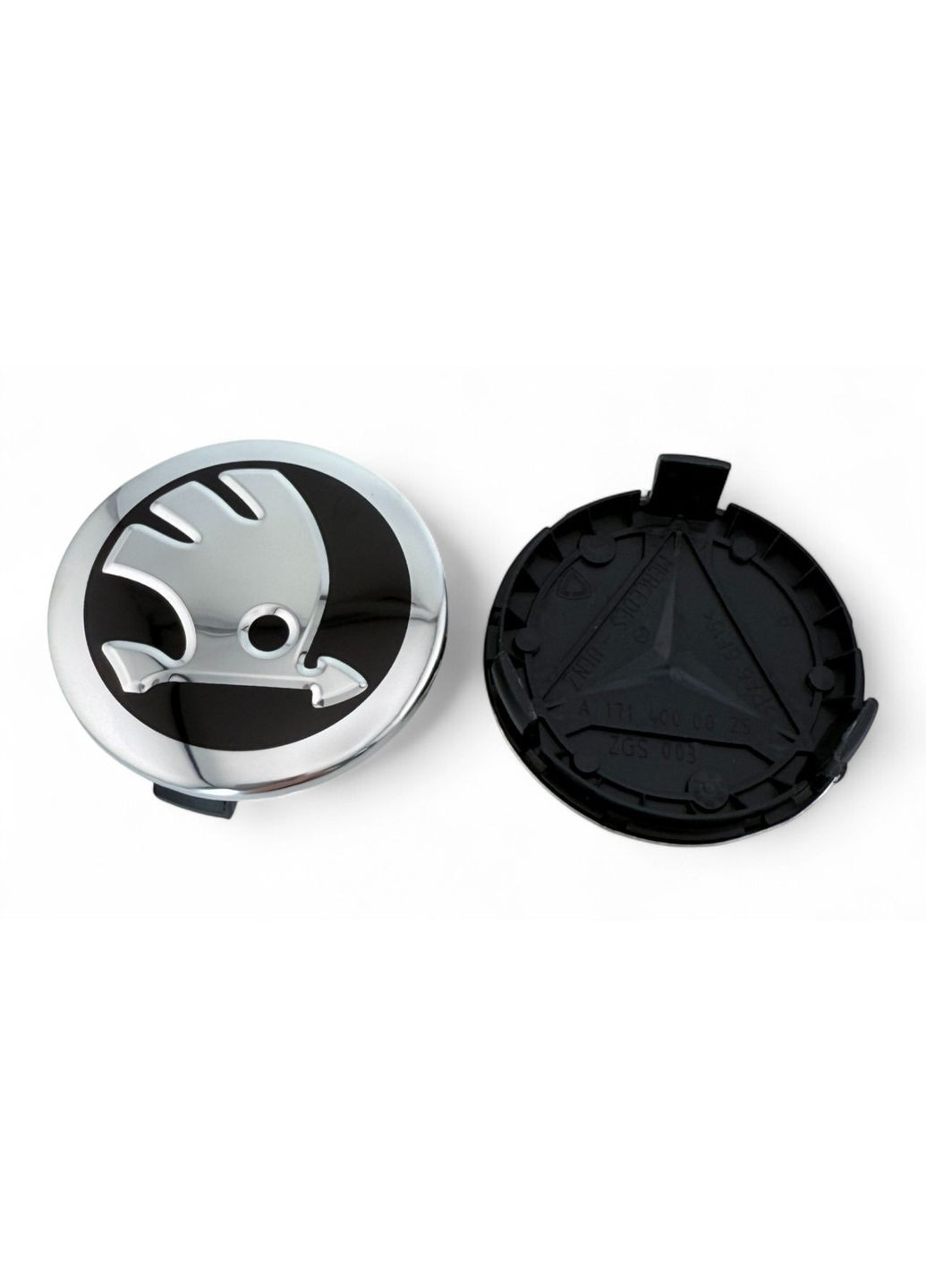 1 штука Колпачок в диски 75/68 (Для дисков Mercedes) заглушка для дисков Шкода (1 шт.) No Brand (364958963)