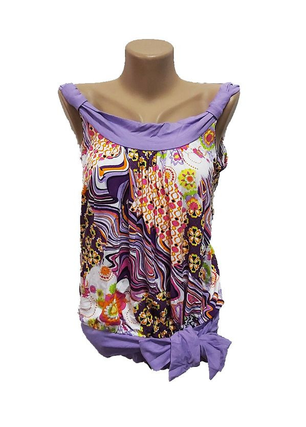 Женская майка на завязке. No Brand - (315433707)