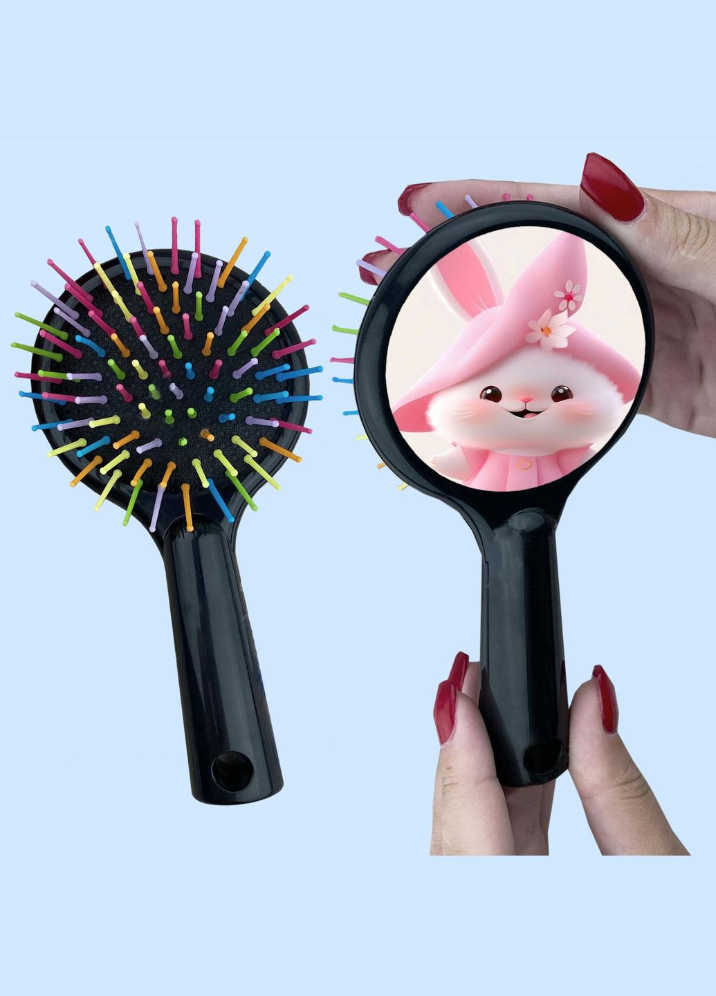 Дитячий Гребінець для волосся #0034 Чорний No Brand (315042409)