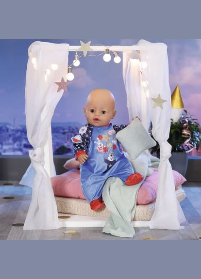 Одяг для ляльки Святковий комбінезон (синій) BABY born (344449199)