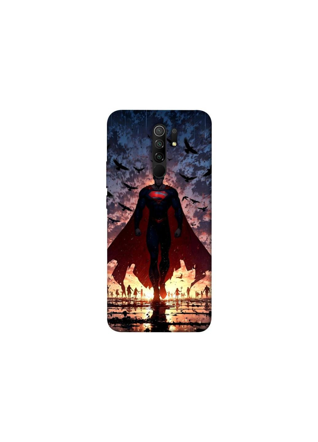 Чехол на Xiaomi Redmi 9 superman v233 Frontalka (349826412)