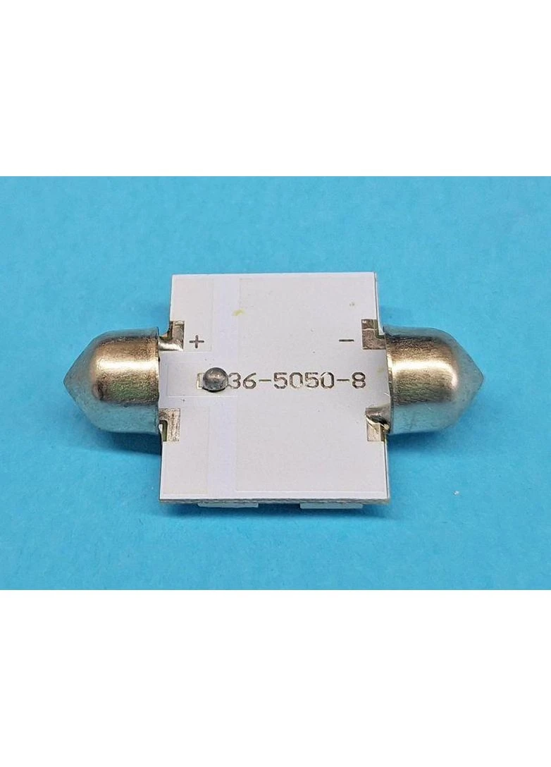 Светодиодная лампа T11 x 36 mm SV8,5 8 SMD 5050 12 V White (394196805)