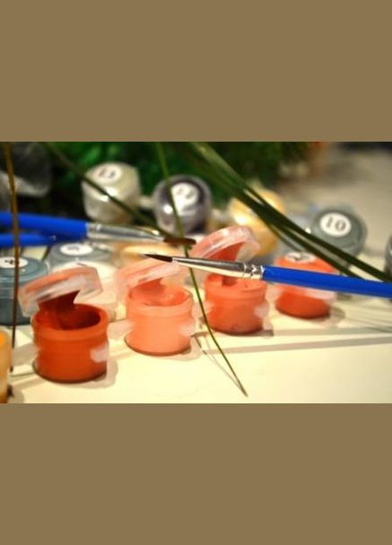 Картина за номерами Осіннє тепло вогнища 40х50 см BS54169 Brushme (334006330)