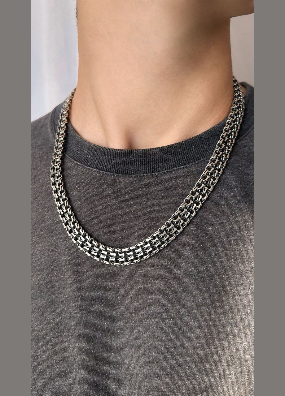 Цепочка серебряная крупная Фараон 2817, 55 размер No Brand (358501342)