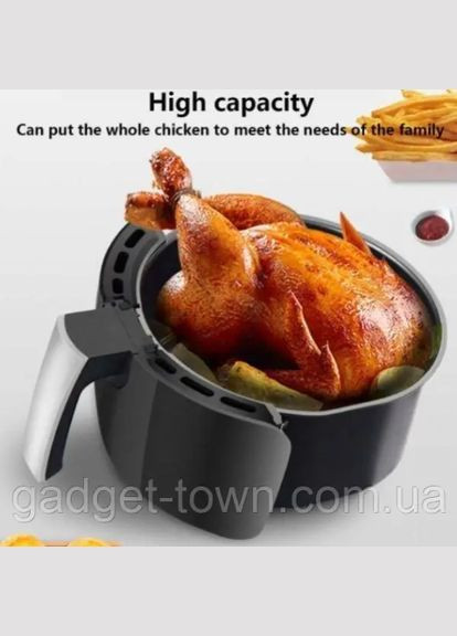 Домашня Фритюрниця 6 літрів ZP 085 3000W, Аерофритюрниця без олії Zepline (334844617)