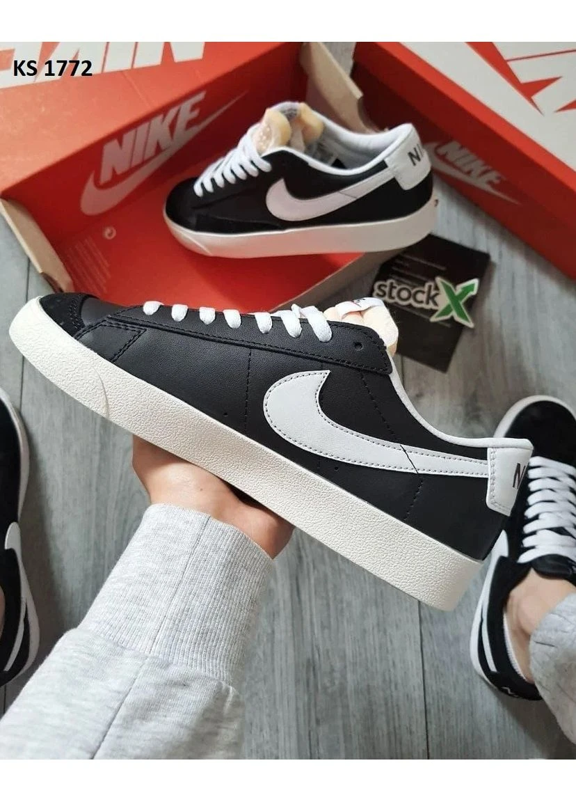 Комбіновані літні кросівки nike blazer low найк блейзер No Brand