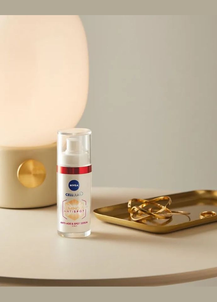 Nivea Антивікова сироватка Cellular Luminous 630 2 в 1 проти зморшок та пігментації 30 мл — Крем, Німеччина (328447820)