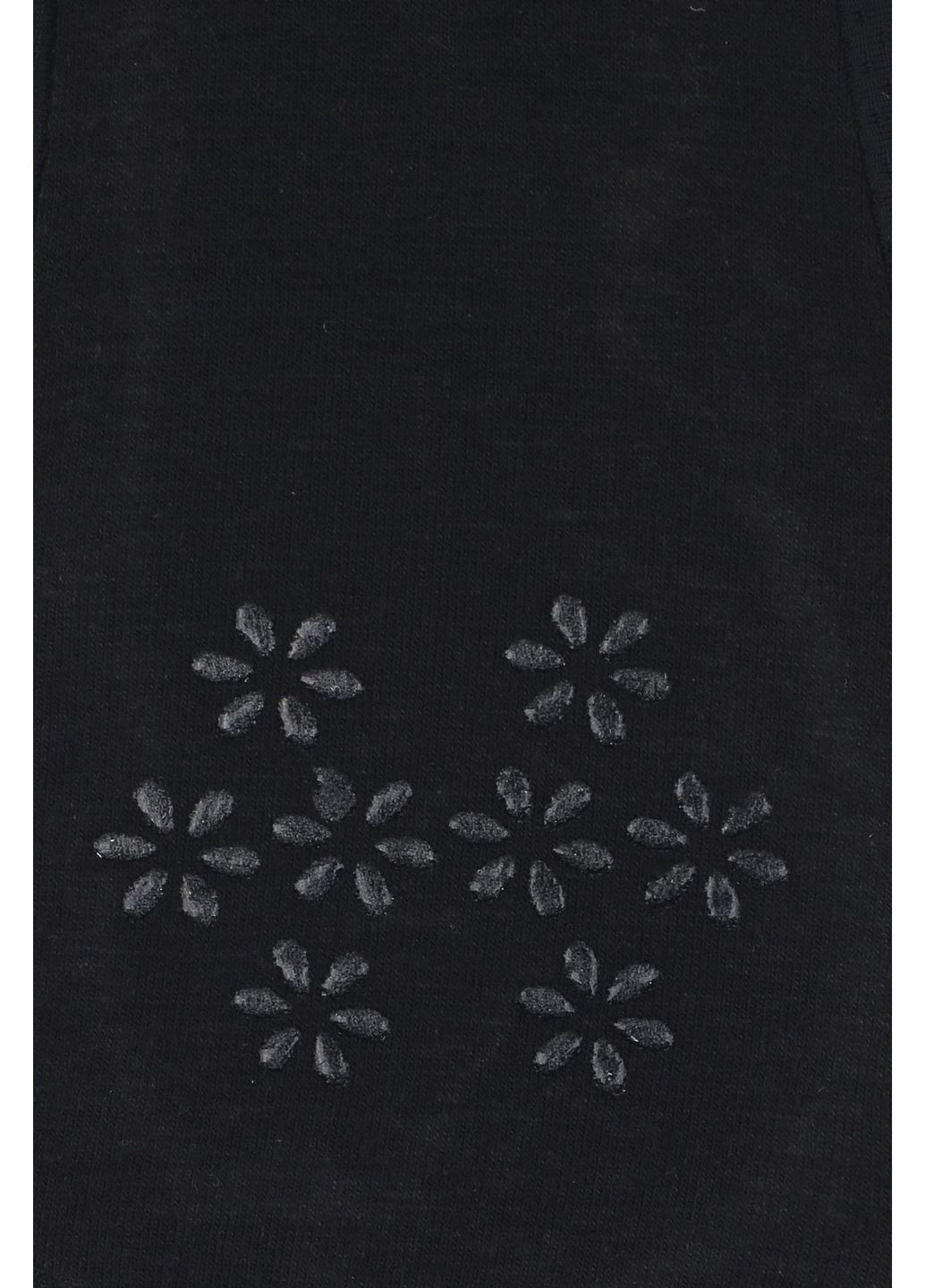 Чорні сліди жіночі безшовні з перфорацією на силіконі ndd1576 Aura.Via (351892491)