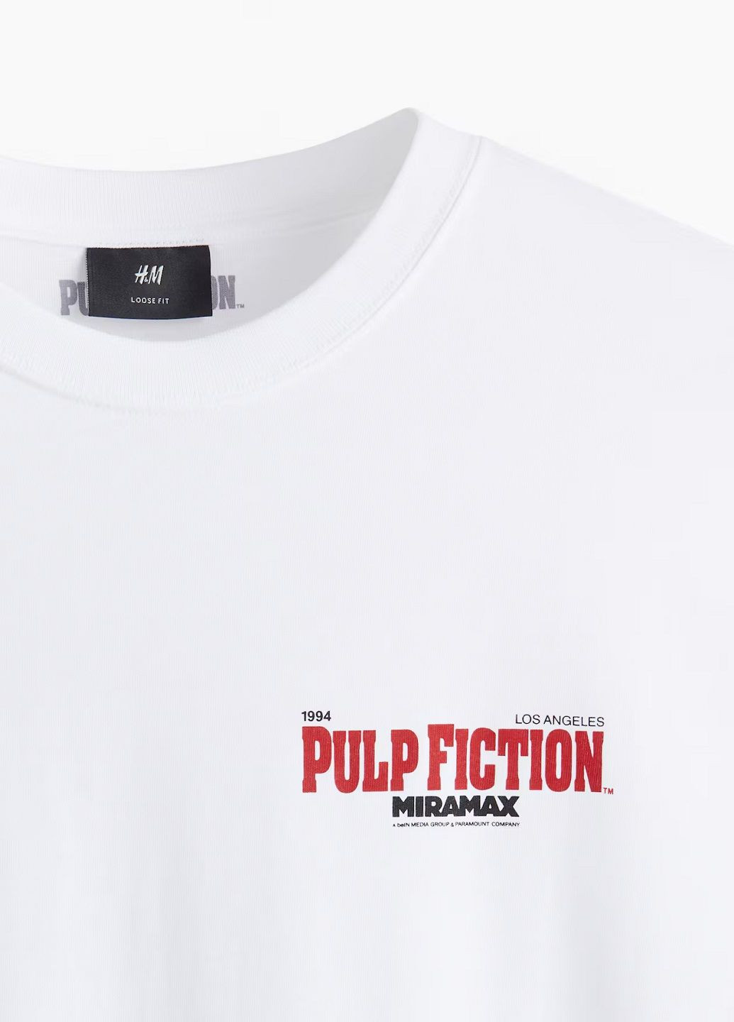 Белая футболка H&M