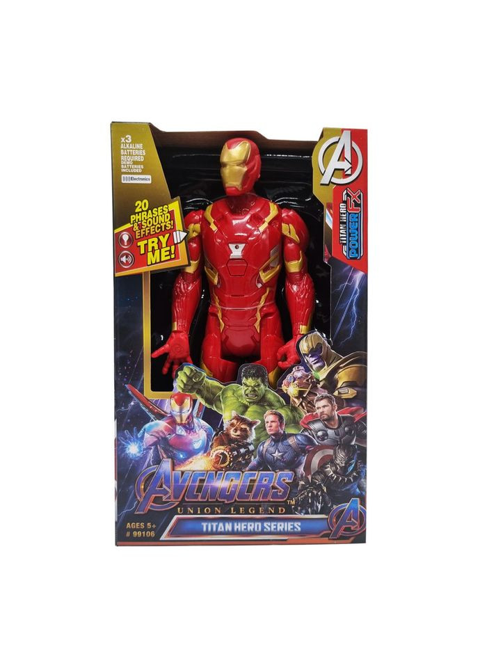 Ігрова фігурка Марвел 99106 зі світлом та звуком Залізна людина Bambi (369151179)