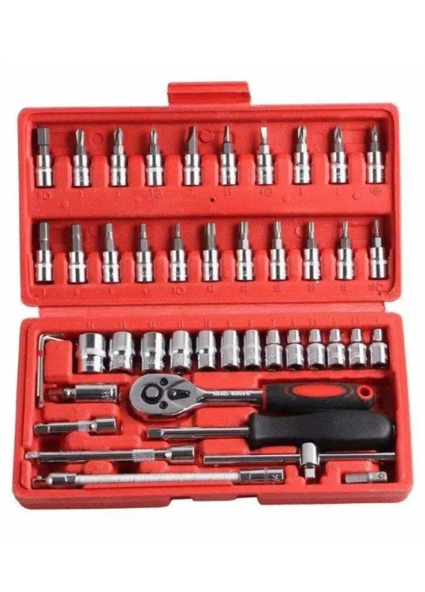 Набор инструментов 46 предметов No Brand (340458561)