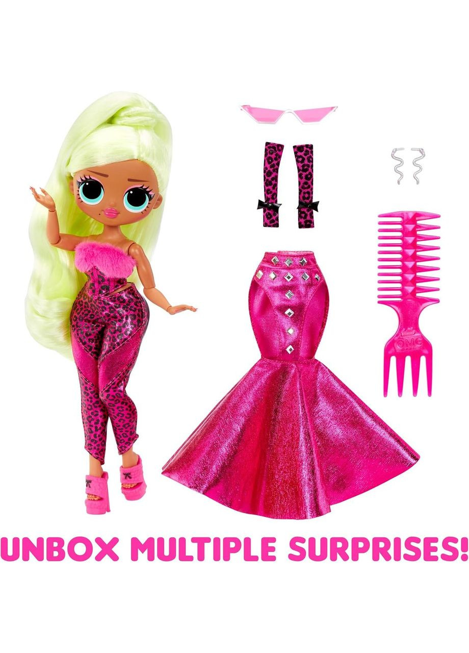 Кукла ЛОЛ Сюрприз ОМГ Леди Дева с аксессуарами LOL Surprise OMG Lady Diva Fashion Doll L.O.L. Surprise! (365251778)