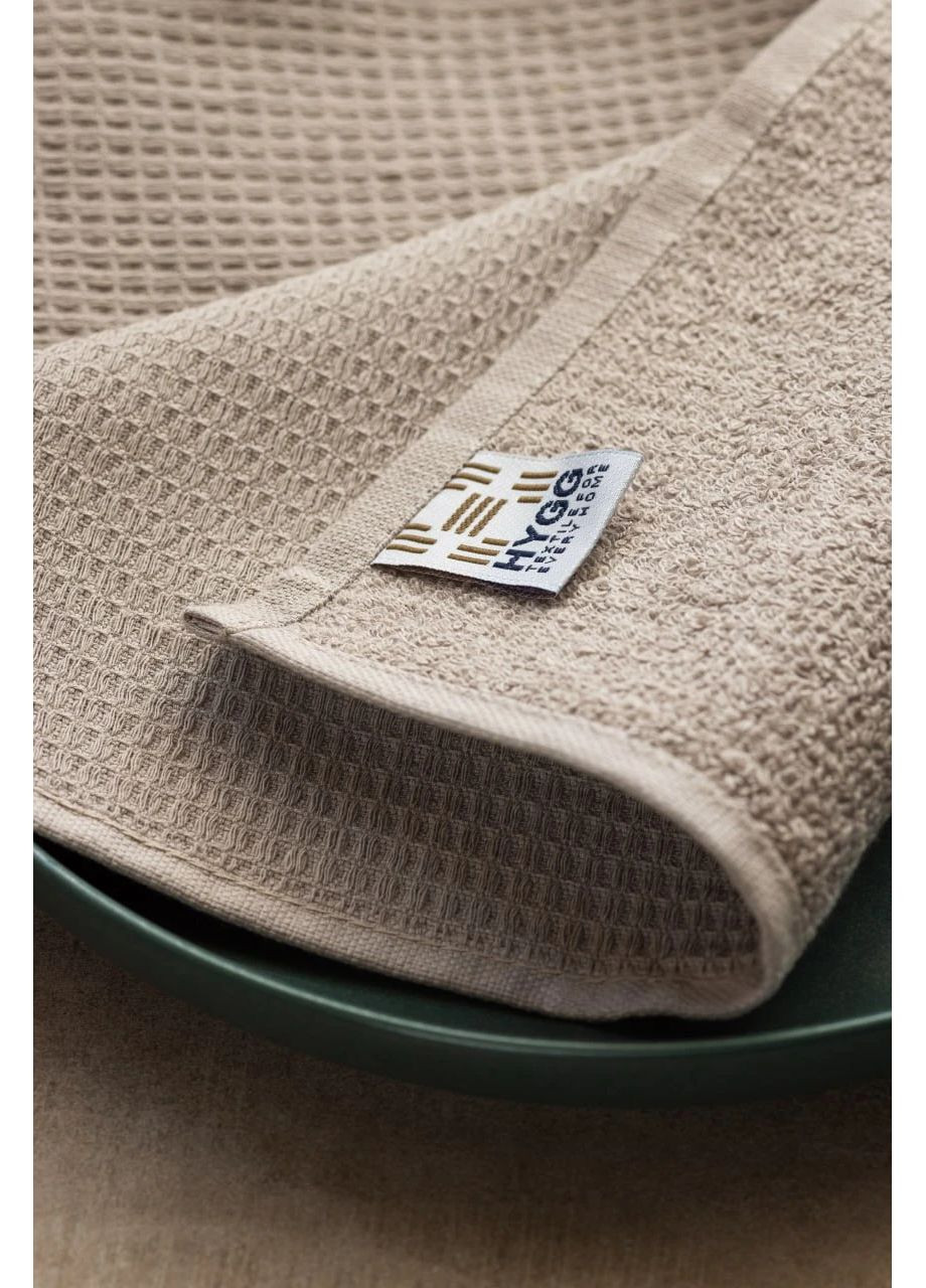 Рушник Basic, 70х140см HYGG однотонний бежевий