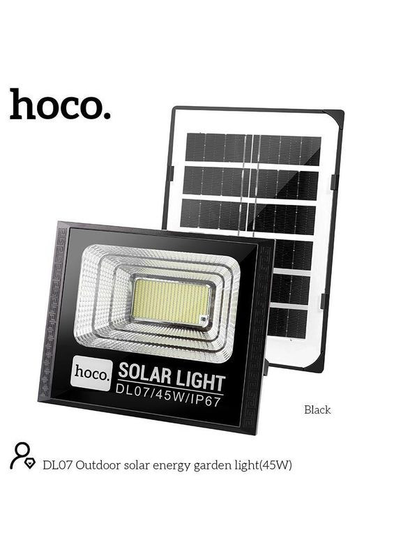 Лампапрожектор із сонячною панеллю DL07 45W Hoco (279825901)