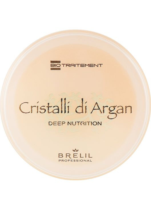 Маска для глубокого восстановления с маслом Аргании и алоэ Bio Traitement Cristalli d'Argan Mask Deep Nutrition 250ml (17084-59953) BRELIL (368648383)