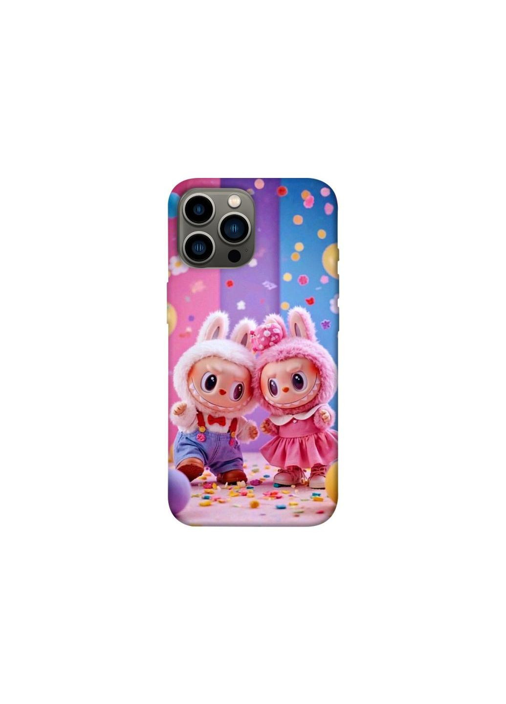 Чехол на Apple iPhone 12 Pro Max (6.7") Labubu twins ver.3 Frontalka (361976846)