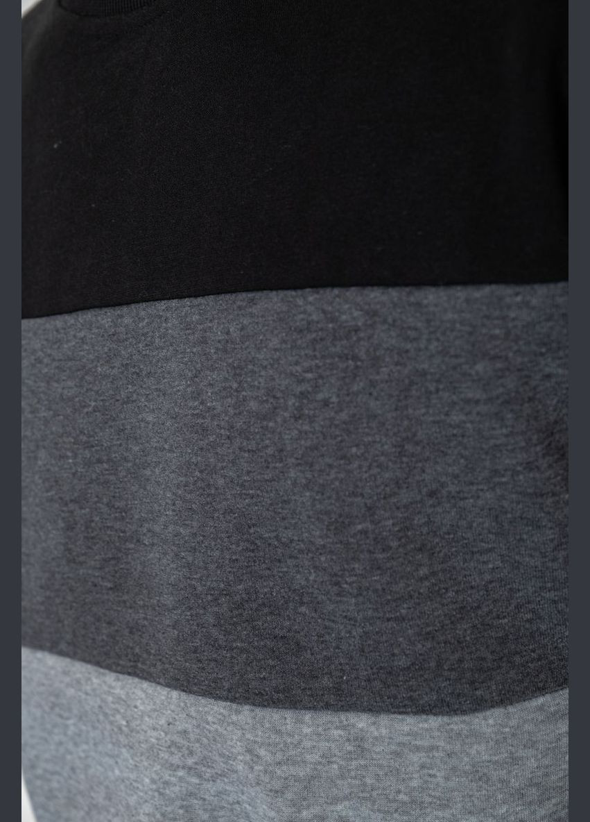 Комбинированный демисезонный батник мужской на флисе Ager 244R2349