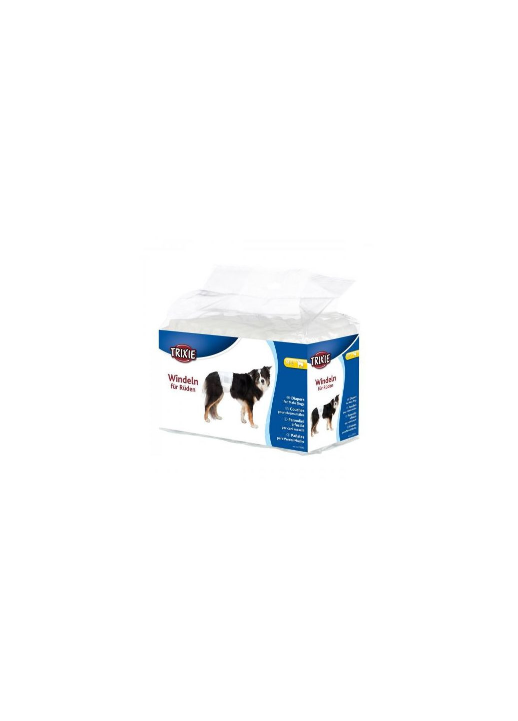 Подгузники для собак (псов) ML 46-60 см, 12шт Trixie (292258515)