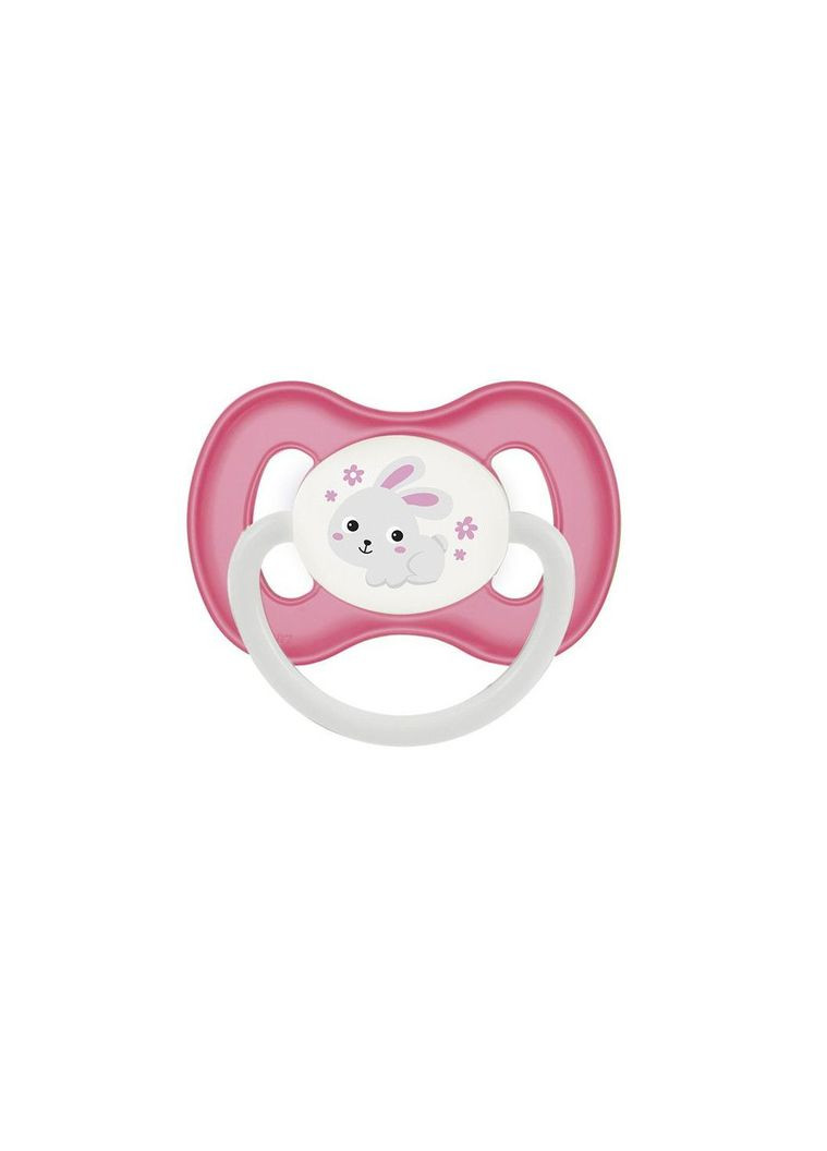 Латексна кругла пустушка Bunny&Company, 6-18 міс., рожевий () Canpol Babies 23/278_pin_new (336330372)
