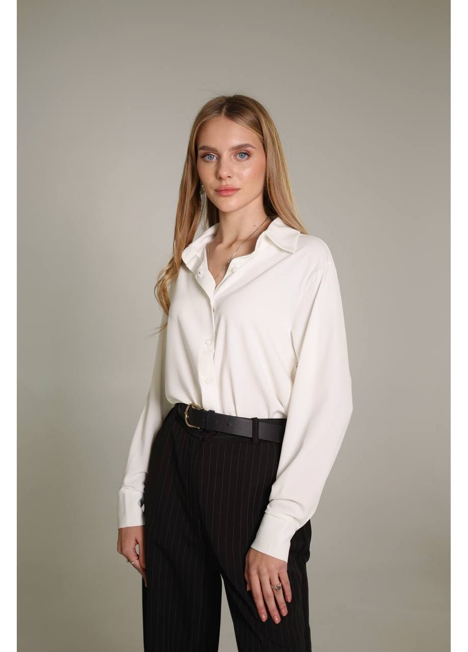 Молочна класична молочна блуза Vakko