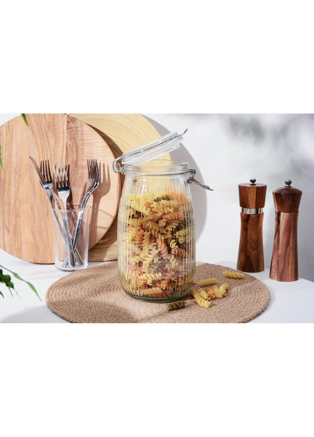 Банка LOCK / из бугельн. замком/ 1500 мл (24020062) Ecomo (365275319)