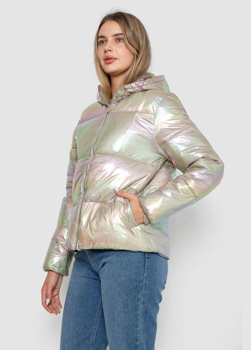 Бежевая куртка женская демисезонная плащевка, 243r2022-4 Ager