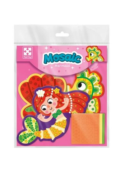 Набір для творчості (мʼяка мозаїка) "Русалонька" Vladi toys (369729369)