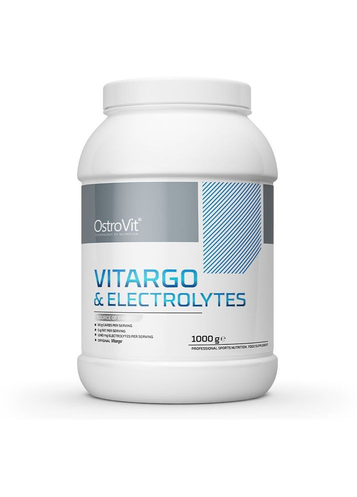 Гейнер Vitargo & Electrolytes, 1 кг - Ківі Ostrovit (322208689)