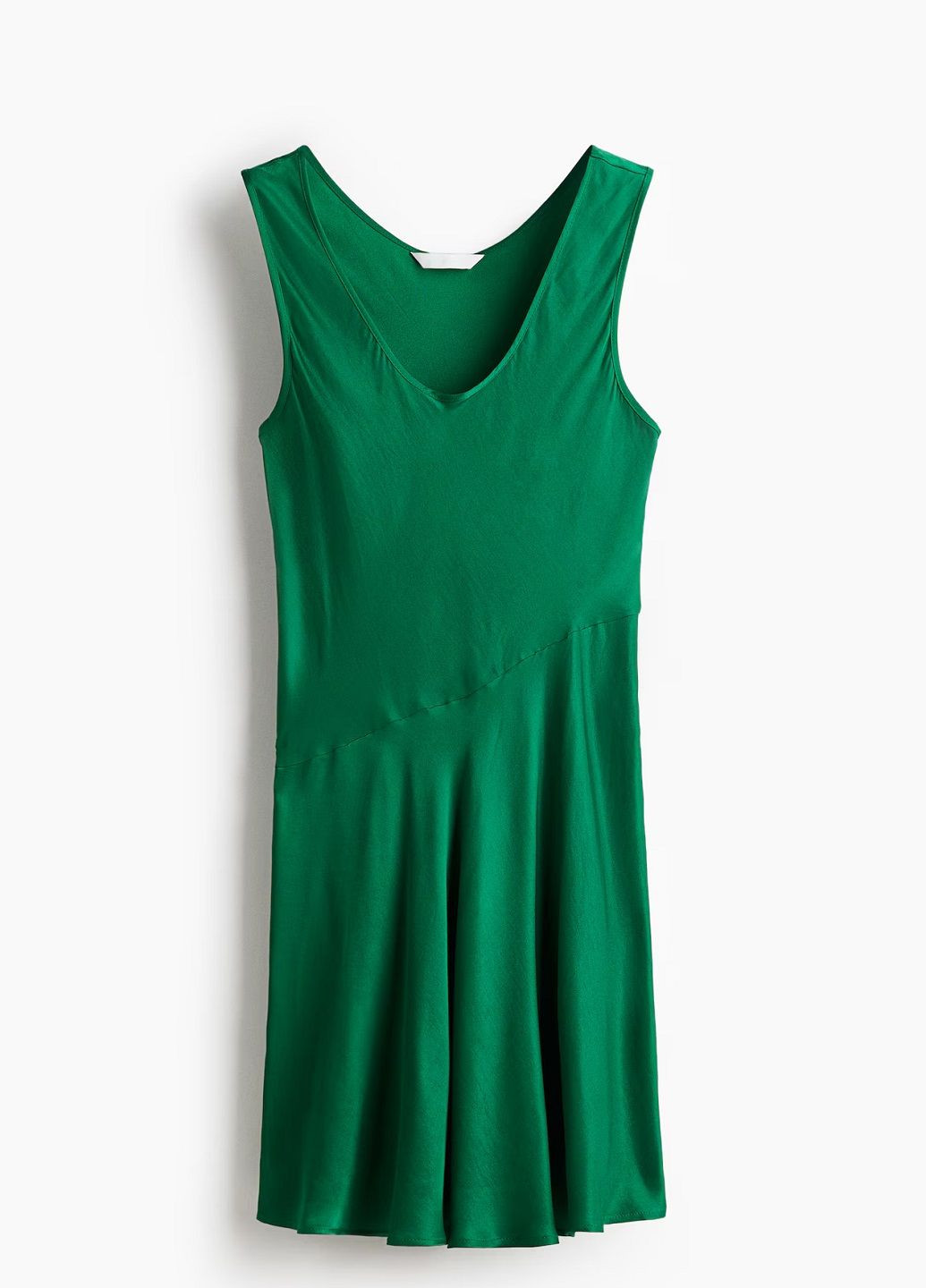 Зелена кежуал сукня H&M однотонна