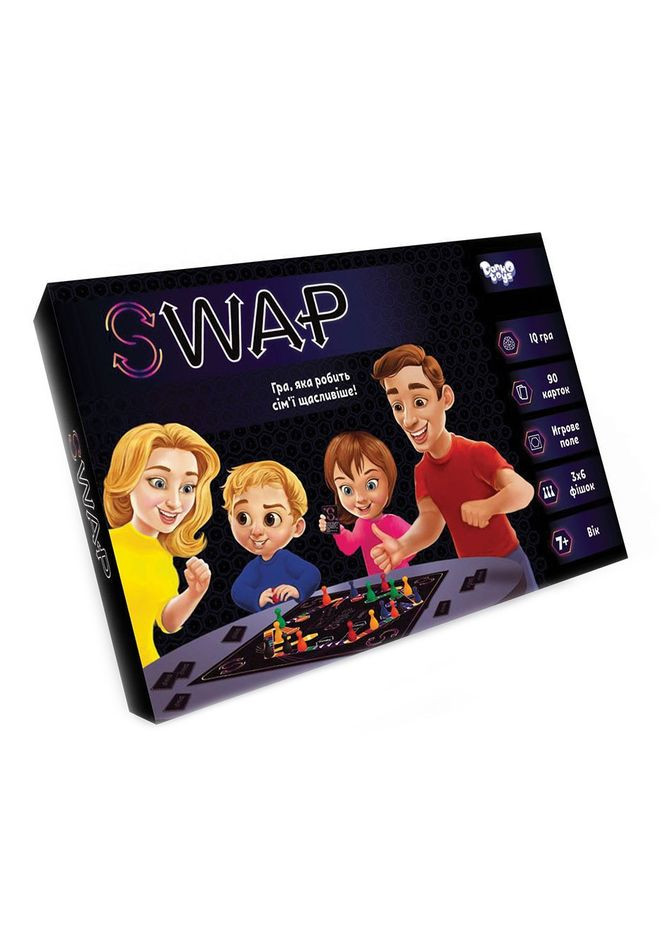 Настольная игра Swap G-Swap-01-01U ( ) (рус.) Danko Toys (340545816)