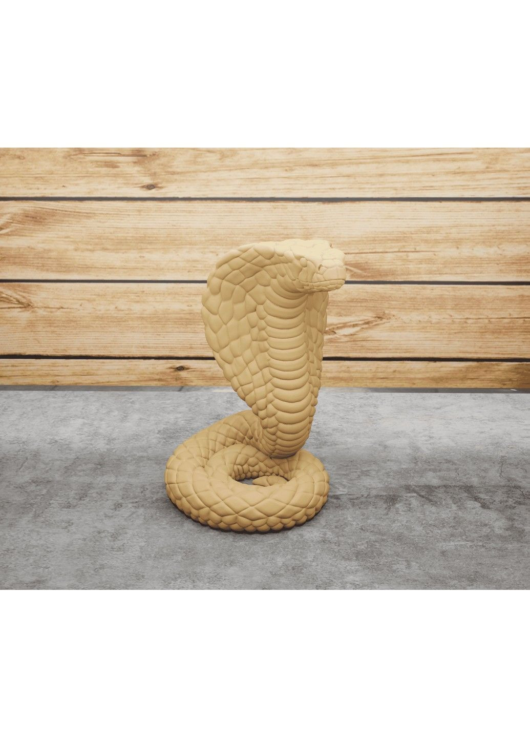 Фигурка статуэтка Змея Кобра. Символ 2025 года ЗаСвіт (369718666)