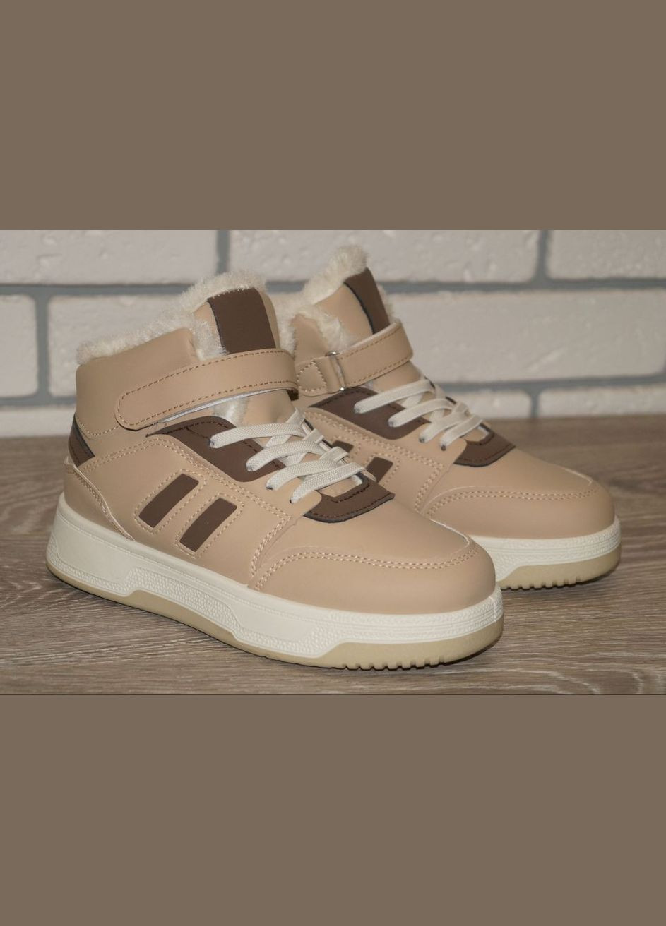 Черевики зимові для дівчинки коричневі Comfort (308346655)