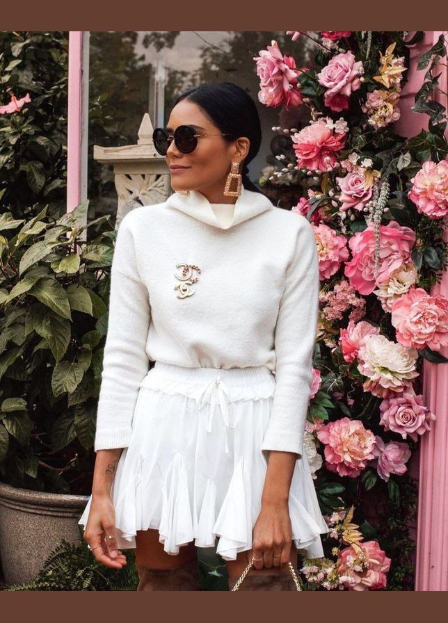 Белая юбка No Brand