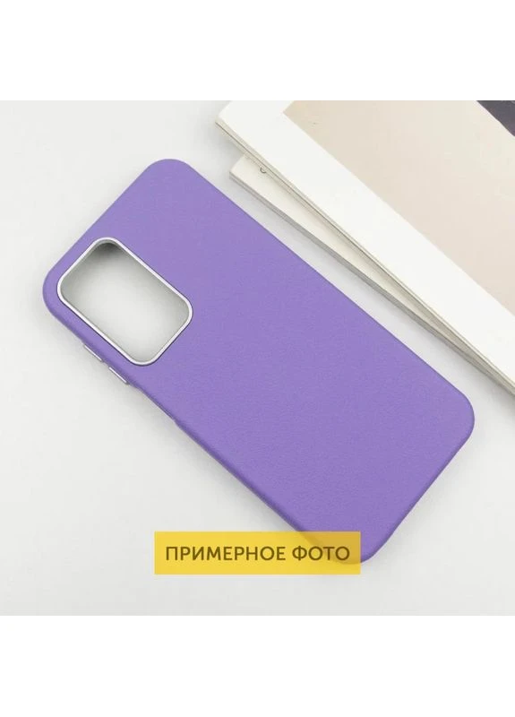 Чехол накладка для Xiaomi Redmi 9C TPU + искусственная кожа светло-фиолетовый No Brand (402067294)