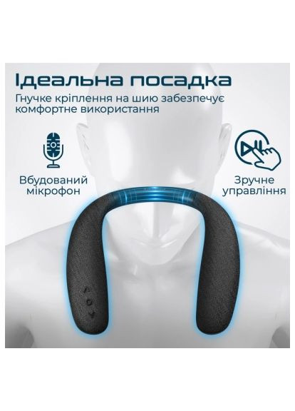 Акустическая система (hook.black) Promate Hook Black (366105389)