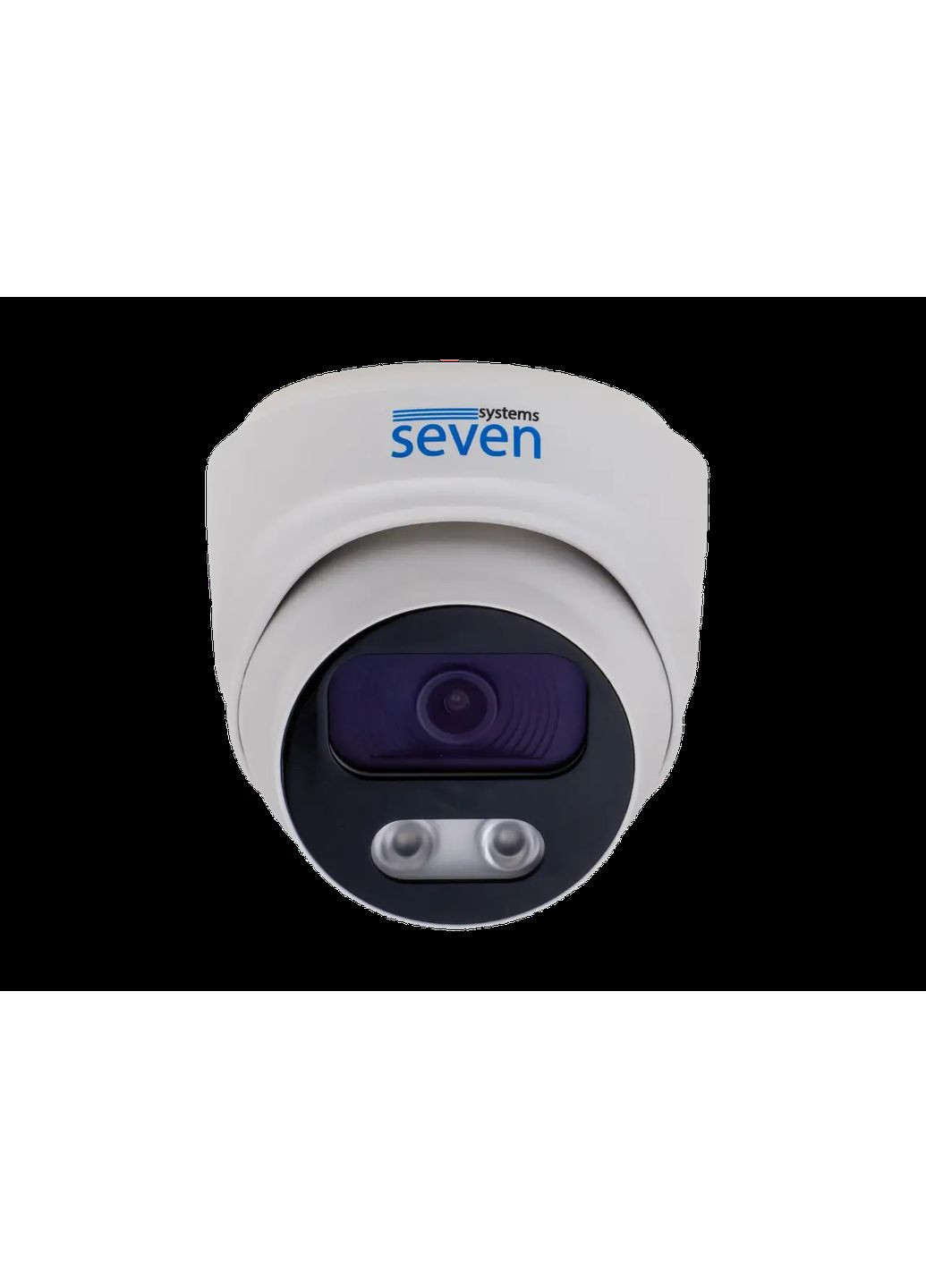 Комплект видеонаблюдения на 2 купольные 5 Мп IP-камеры SEVEN IP-7215W2P4-5MP SEVEN Systems (369609832)