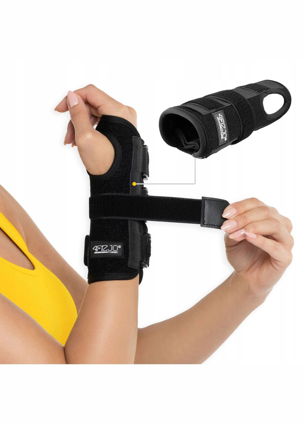 Фиксатор (бандаж) для запястья 1 шт правая рука (P-5907739317483) 4FIZJO (314903162)