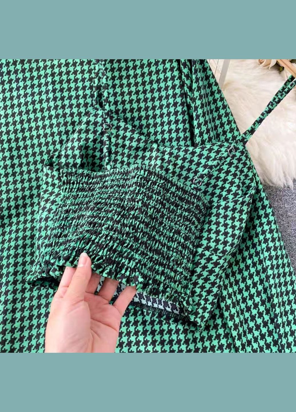 Костюм жіночий трійка топ шорти сорочка No Brand (347148915)