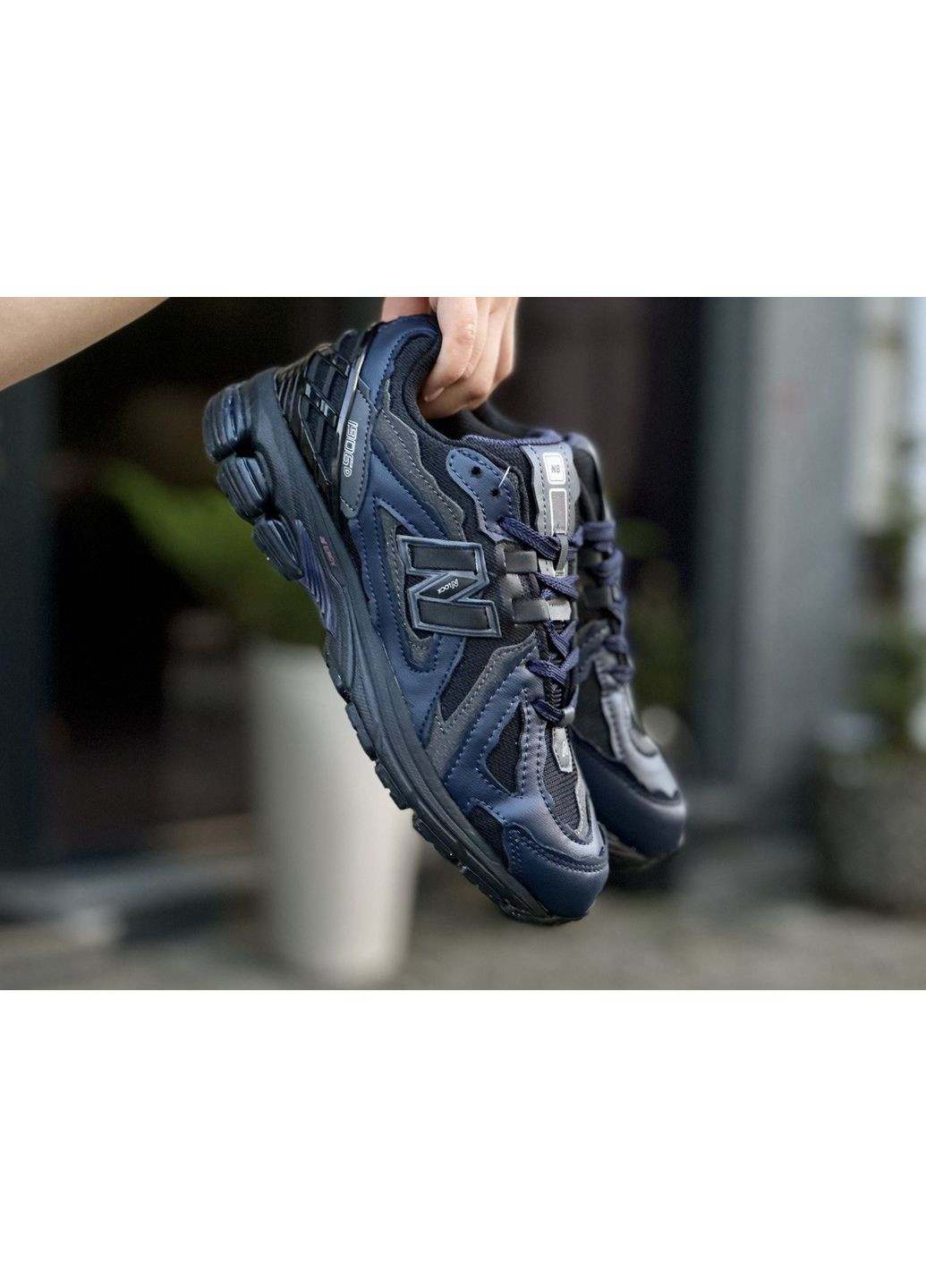 Черные демисезонные кроссовки мужские new balance 1906d black blue нью беланс 1906d No Brand