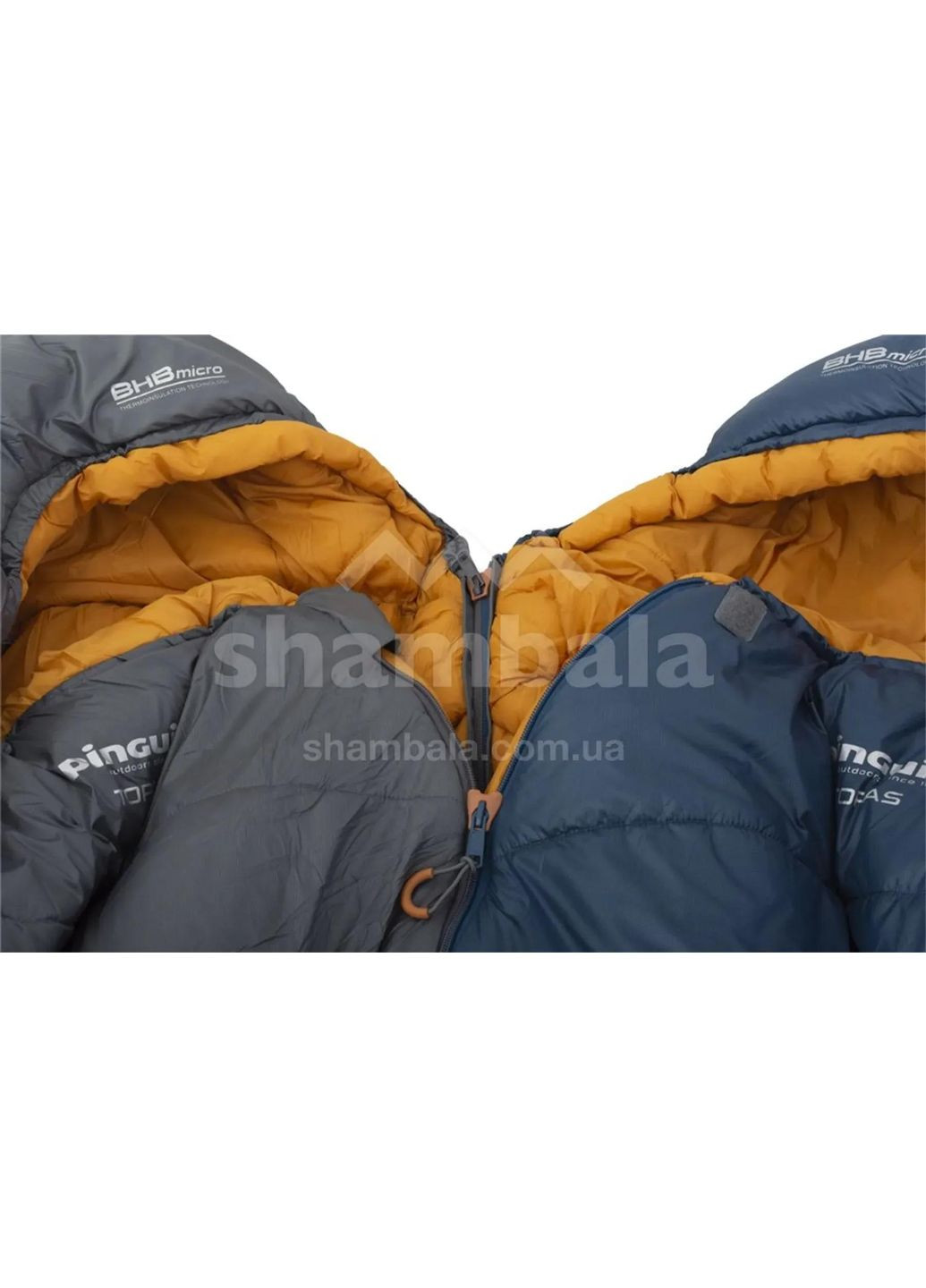 Спальный мешок Micra (6/1°C), 185 см - Right Zip, Blue (PNG 230253) 2020 Pinguin (334671322)