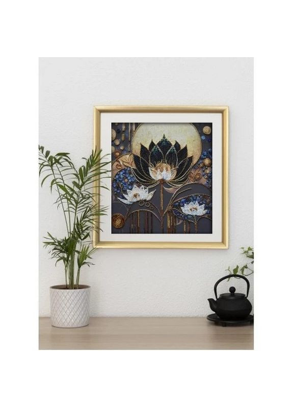 Набор для вышивания бисером «Мечтай расцветать» AB-917 на натуральном холсте Abris Art (305231751)