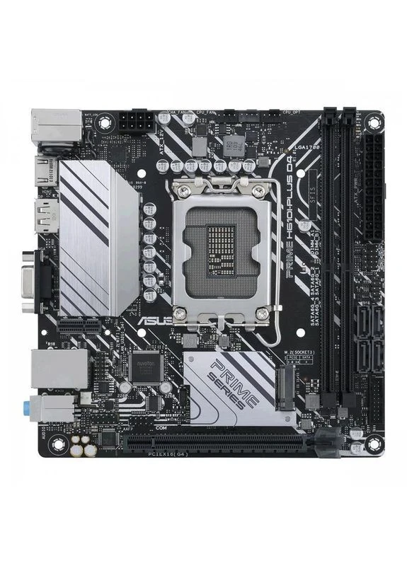 Материнська плата Prime H610I-Plus D4-CSM Socket 1700 Asus (370608566)