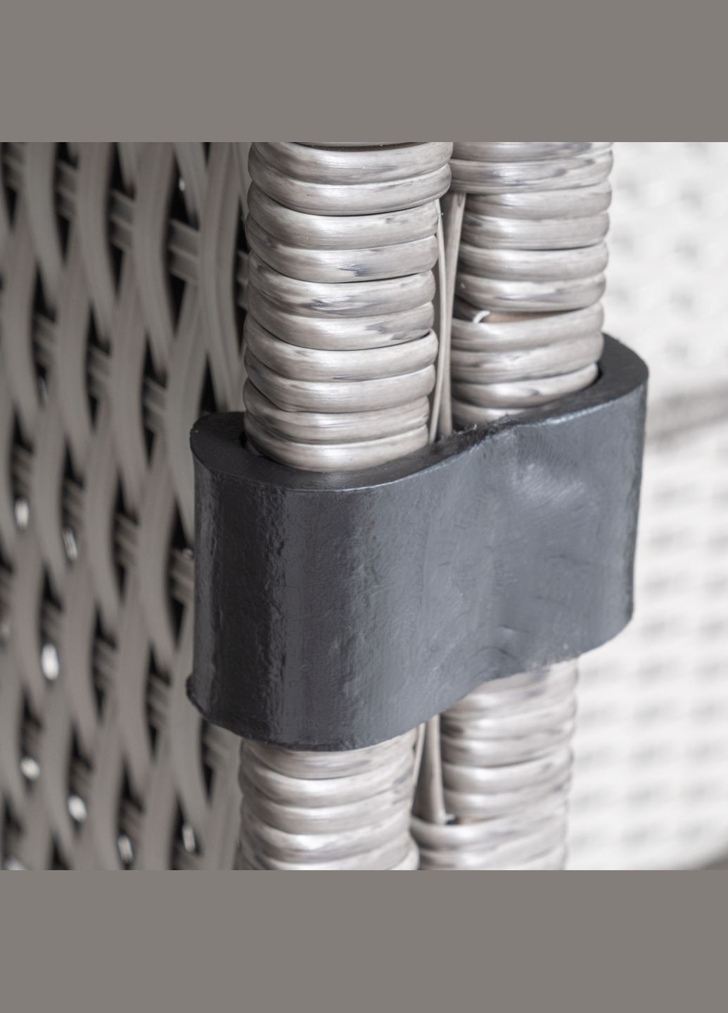 Комплект садових меблів Torino Сірий/Графітовий Di Volio (303126634)