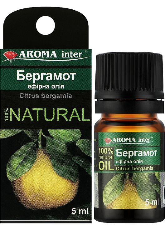 Эфирное масло "Бергамот" 5ml (946541-31157213) Aroma Inter (368637590)