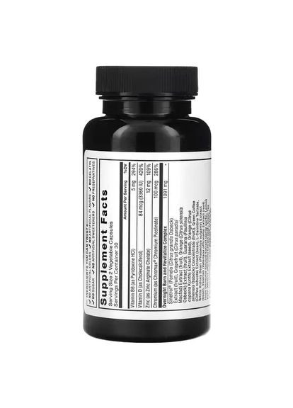 Жироспалювач нічний Leanfire PM 1091 мг, 60 капсул Force Factor (299899349)