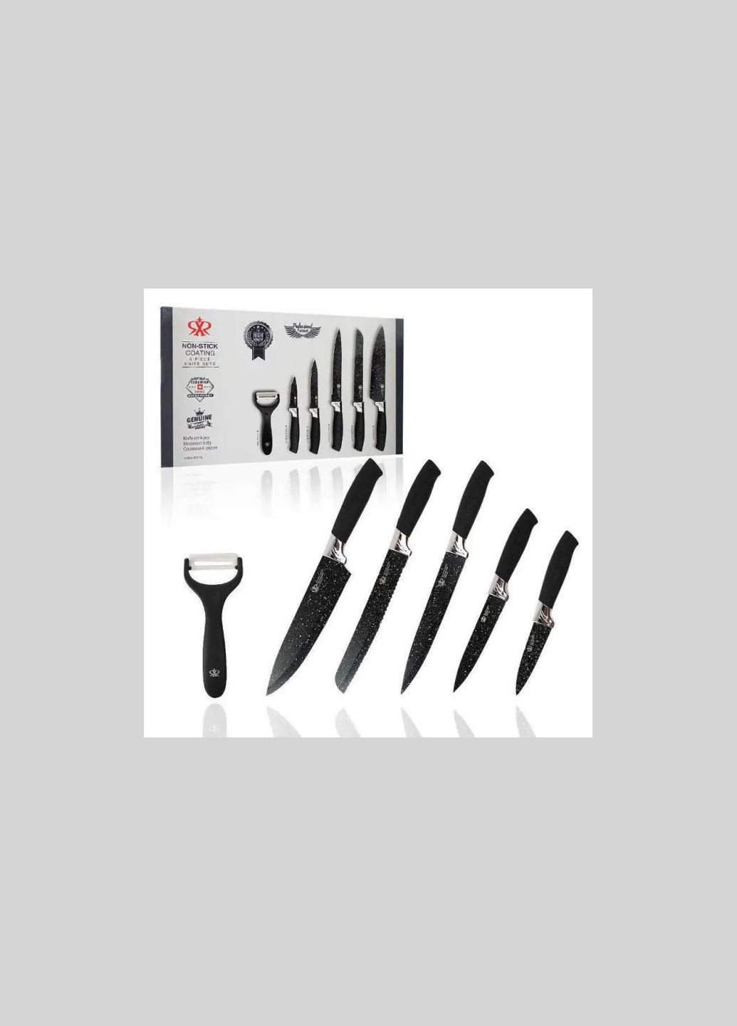 Набор ножей Non-Stick Coating Knife Set Digital комбинированные,